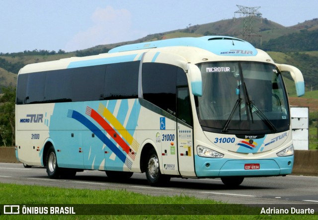 Microtur Transportadora Turística 31000 na cidade de Roseira, São Paulo, Brasil, por Adriano Duarte. Número da foto: #11761071.