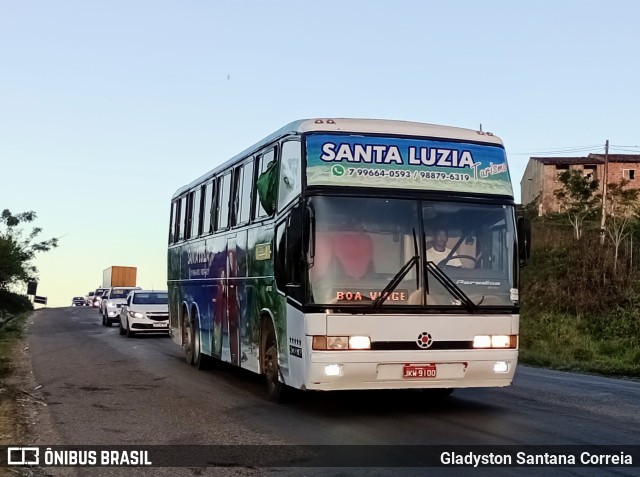 Santa Luzia Turismo 9100 na cidade de Maruim, Sergipe, Brasil, por Gladyston Santana Correia. ID da foto: 11761163.