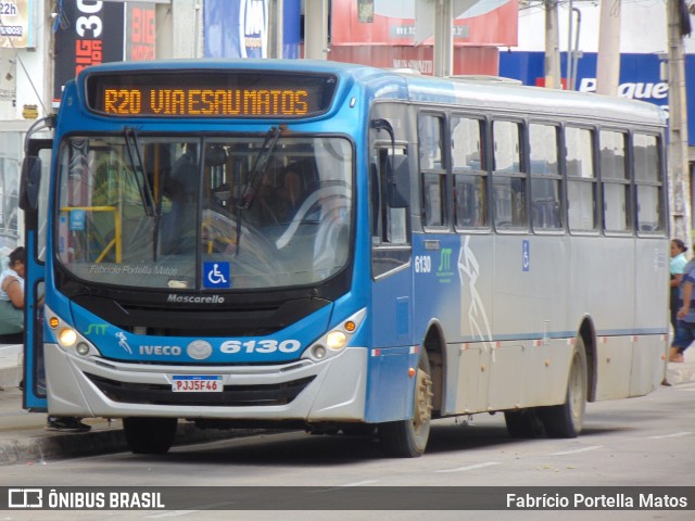 ATT - Atlântico Transportes e Turismo 6130 na cidade de Vitória da Conquista, Bahia, Brasil, por Fabrício Portella Matos. ID da foto: 11761041.