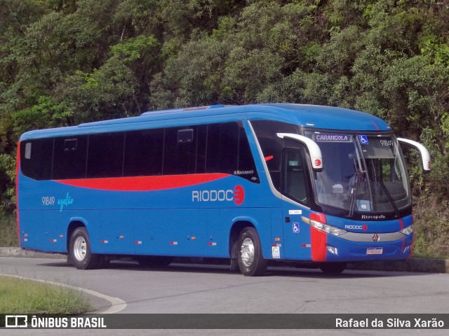 Viação Riodoce 91849 na cidade de Petrópolis, Rio de Janeiro, Brasil, por Rafael da Silva Xarão. ID da foto: 11761300.