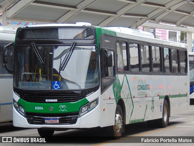 Viação Rosa Vitória da Conquista 6504 na cidade de Vitória da Conquista, Bahia, Brasil, por Fabrício Portella Matos. Número da foto: #11760615.