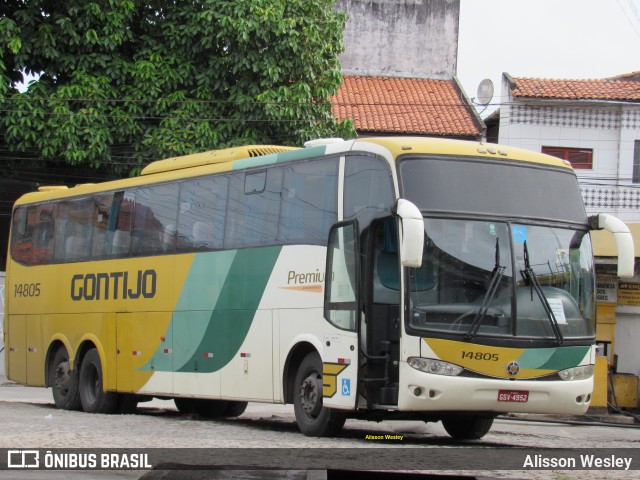 Empresa Gontijo de Transportes 14805 na cidade de Fortaleza, Ceará, Brasil, por Alisson Wesley. ID da foto: 11761002.