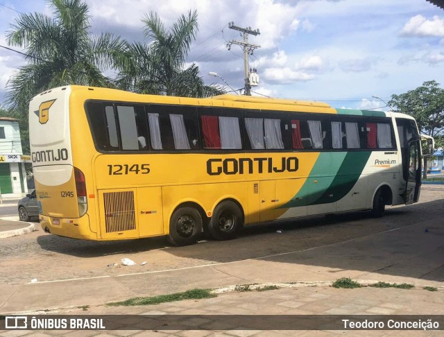 Empresa Gontijo de Transportes 12145 na cidade de Jeremoabo, Bahia, Brasil, por Teodoro Conceição. ID da foto: 11762948.