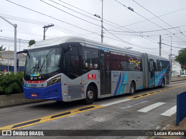 Next Mobilidade - ABC Sistema de Transporte 8268 na cidade de São Bernardo do Campo, São Paulo, Brasil, por Lucas Kaneko. ID da foto: 11762778.