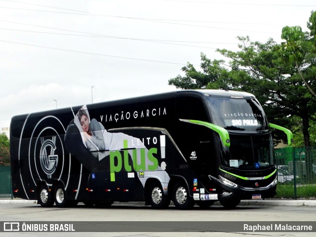 Viação Garcia 88009 na cidade de São Paulo, São Paulo, Brasil, por Raphael Malacarne. Número da foto: #11764114.