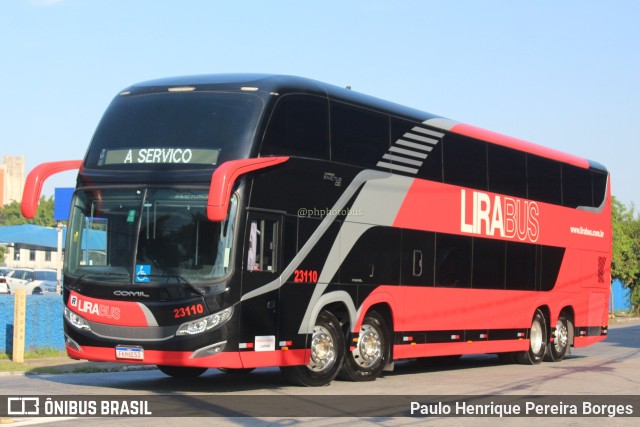 Lirabus 23110 na cidade de São Paulo, São Paulo, Brasil, por Paulo Henrique Pereira Borges. Número da foto: #11763771.