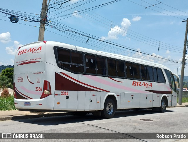 Braga Turismo 2366 na cidade de São José dos Campos, São Paulo, Brasil, por Robson Prado. ID da foto: 11763176.