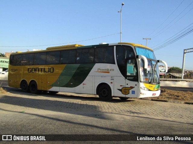 Empresa Gontijo de Transportes 17310 na cidade de Caruaru, Pernambuco, Brasil, por Lenilson da Silva Pessoa. ID da foto: 11763997.