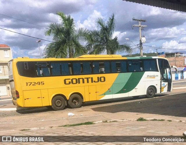 Empresa Gontijo de Transportes 17245 na cidade de Jeremoabo, Bahia, Brasil, por Teodoro Conceição. Número da foto: #11762941.