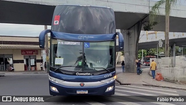 Viação Cometa 17319 na cidade de Belo Horizonte, Minas Gerais, Brasil, por Fábio Paixão. Número da foto: #11761782.