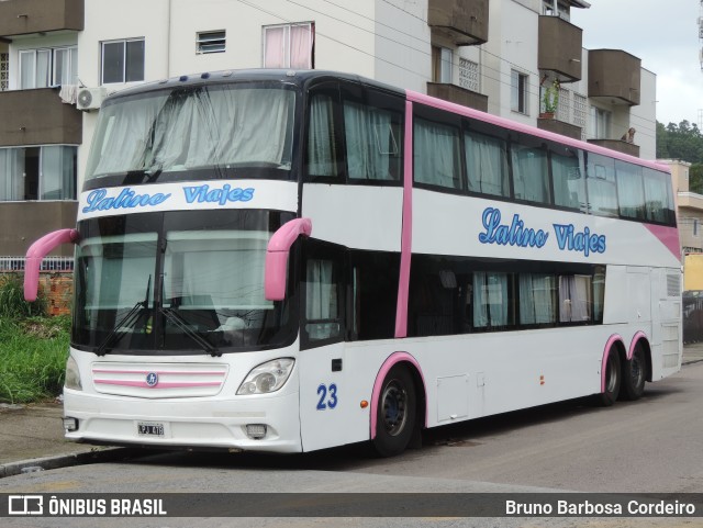 Latino Viajes 23 na cidade de Florianópolis, Santa Catarina, Brasil, por Bruno Barbosa Cordeiro. ID da foto: 11762092.