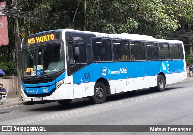 Viação Nossa Senhora das Graças A71550 na cidade de Rio de Janeiro, Rio de Janeiro, Brasil, por Mateus Fernandes. Número da foto: #11761620.