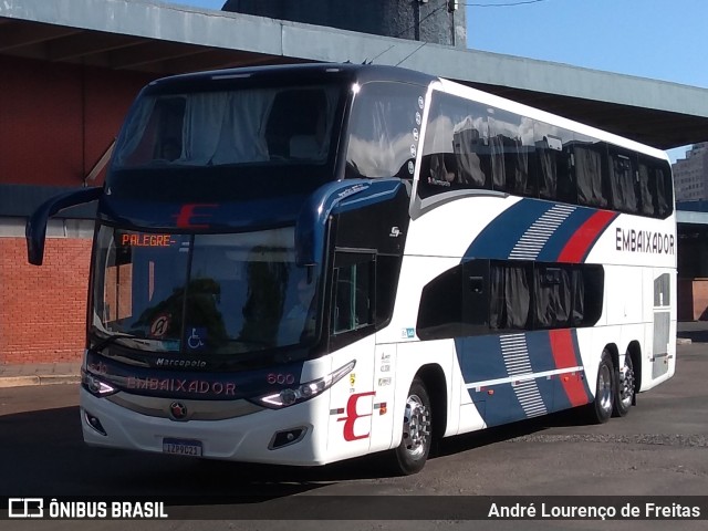 Expresso Embaixador 600 na cidade de Porto Alegre, Rio Grande do Sul, Brasil, por André Lourenço de Freitas. ID da foto: 11762974.