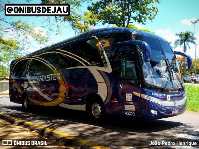 Unimaster Turismo 4300 na cidade de Jaú, São Paulo, Brasil, por João Pedro Henrique. ID da foto: 11762697.