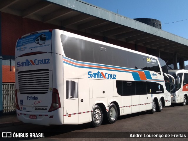 VUSC - Viação União Santa Cruz 3300 na cidade de Porto Alegre, Rio Grande do Sul, Brasil, por André Lourenço de Freitas. ID da foto: 11763113.