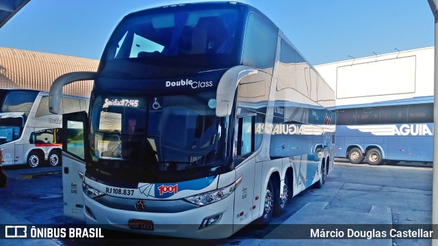 Auto Viação 1001 RJ 108.837 na cidade de Rio de Janeiro, Rio de Janeiro, Brasil, por Márcio Douglas Castellar. Número da foto: #11765258.
