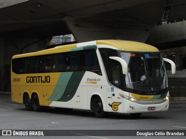 Empresa Gontijo de Transportes 21600 na cidade de Belo Horizonte, Minas Gerais, Brasil, por Douglas Célio Brandao. ID da foto: 11766244.