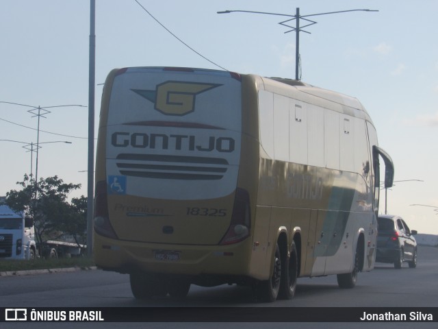 Empresa Gontijo de Transportes 18325 na cidade de Cabo de Santo Agostinho, Pernambuco, Brasil, por Jonathan Silva. ID da foto: 11765331.