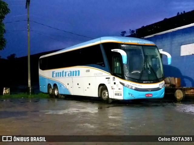 Emtram 4980 na cidade de Manhuaçu, Minas Gerais, Brasil, por Celso ROTA381. ID da foto: 11766721.