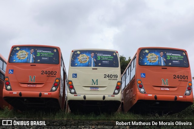 Viação Antonina 24019 na cidade de Almirante Tamandaré, Paraná, Brasil, por Robert Matheus De Morais Oliveira. Número da foto: #11767711.