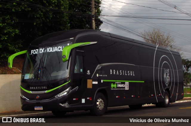 Viação Garcia 82309 na cidade de Marília, São Paulo, Brasil, por Vinicius de Oliveira Munhoz. ID da foto: 11764901.