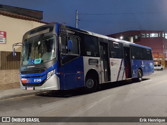 Next Mobilidade - ABC Sistema de Transporte 81.349 na cidade de São Bernardo do Campo, São Paulo, Brasil, por Erik Henrique. Número da foto: #11766220.