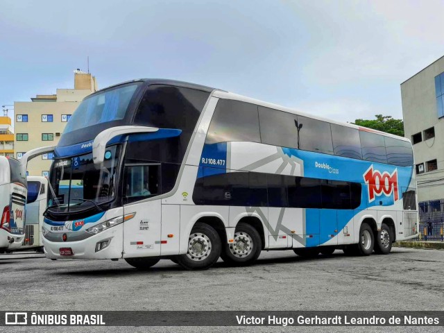 Auto Viação 1001 RJ 108.477 na cidade de Macaé, Rio de Janeiro, Brasil, por Victor Hugo Gerhardt Leandro de Nantes. Número da foto: #11765191.