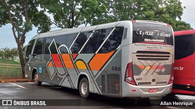 Nossa Senhora de Fátima Auto Ônibus 585 na cidade de Paulínia, São Paulo, Brasil, por Allan Henrique. Número da foto: #11764608.