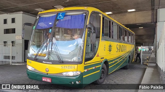 Viação Sandra 0650 na cidade de Belo Horizonte, Minas Gerais, Brasil, por Fábio Paixão. Número da foto: #11764787.