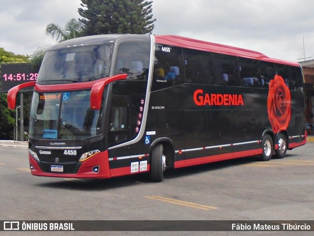 Expresso Gardenia 4450 na cidade de Três Corações, Minas Gerais, Brasil, por Fábio Mateus Tibúrcio. Número da foto: #11764487.