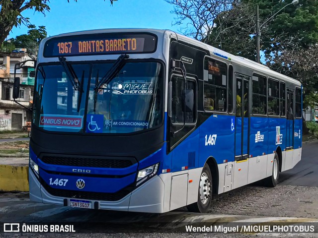 Itamaracá Transportes 1.467 na cidade de Paulista, Pernambuco, Brasil, por Wendel Miguel /MIGUELPHOTOBUS. ID da foto: 11768030.