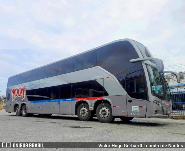 Auto Viação 1001 RJ 108.1210 na cidade de Macaé, Rio de Janeiro, Brasil, por Victor Hugo Gerhardt Leandro de Nantes. Número da foto: #11765202.