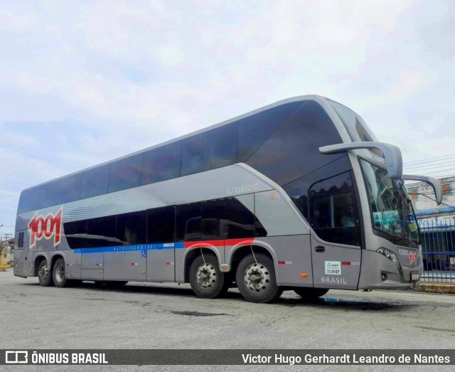 Auto Viação 1001 RJ 108.1210 na cidade de Macaé, Rio de Janeiro, Brasil, por Victor Hugo Gerhardt Leandro de Nantes. ID da foto: 11765202.