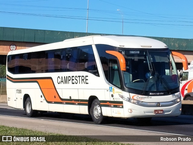 Viação Campestre 17200 na cidade de São José dos Campos, São Paulo, Brasil, por Robson Prado. ID da foto: 11768145.