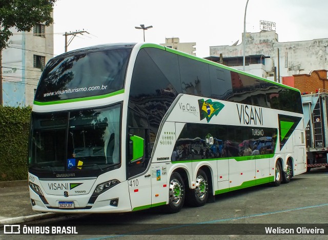 Visani Turismo 410 na cidade de Aparecida, São Paulo, Brasil, por Welison Oliveira. ID da foto: 11767560.