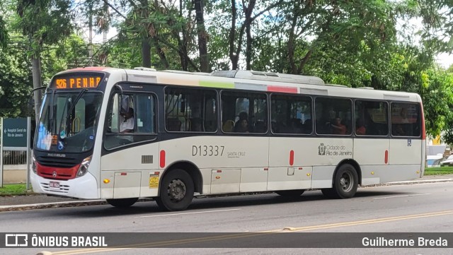 Transportes Barra D13337 na cidade de Rio de Janeiro, Rio de Janeiro, Brasil, por Guilherme Breda. Número da foto: #11764654.