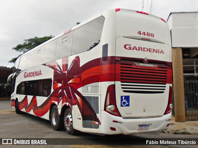 Expresso Gardenia 4480 na cidade de Três Corações, Minas Gerais, Brasil, por Fábio Mateus Tibúrcio. Número da foto: #11767295.