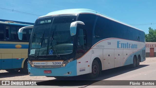 Emtram 5200 na cidade de Barra da Estiva, Bahia, Brasil, por Flávio  Santos. Número da foto: #11766177.