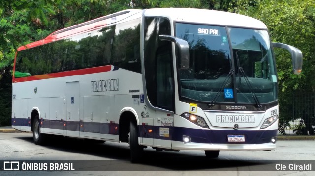 Viação Piracicabana 2852 na cidade de São Paulo, São Paulo, Brasil, por Cle Giraldi. Número da foto: #11767191.