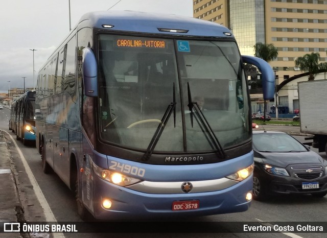 Viação Águia Branca 24900 na cidade de Cariacica, Espírito Santo, Brasil, por Everton Costa Goltara. Número da foto: #11765328.