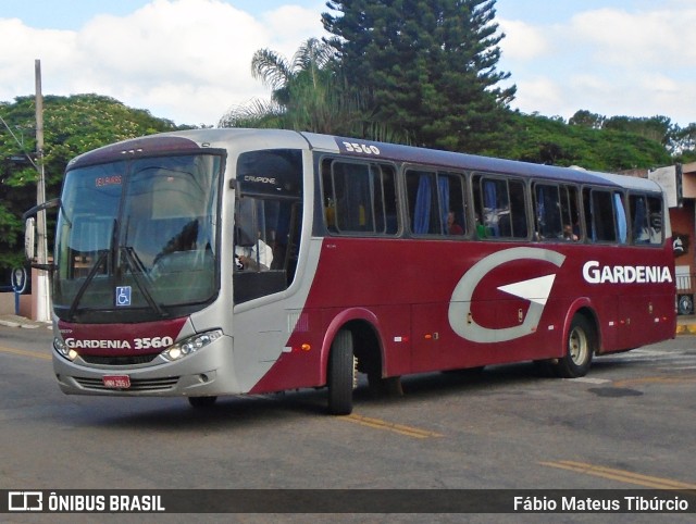 Expresso Gardenia 3560 na cidade de Três Corações, Minas Gerais, Brasil, por Fábio Mateus Tibúrcio. Número da foto: #11764971.