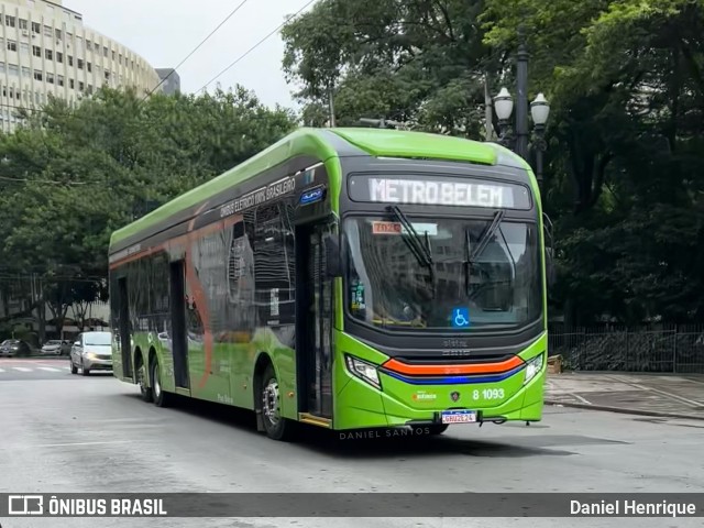 TRANSPPASS - Transporte de Passageiros 8 1093 na cidade de São Paulo, São Paulo, Brasil, por Daniel Henrique. Número da foto: #11764741.