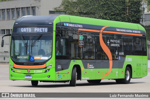 Viação Gato Preto 8 2004 na cidade de São Paulo, São Paulo, Brasil, por Luiz Fernando Maximo. Número da foto: #12452498.