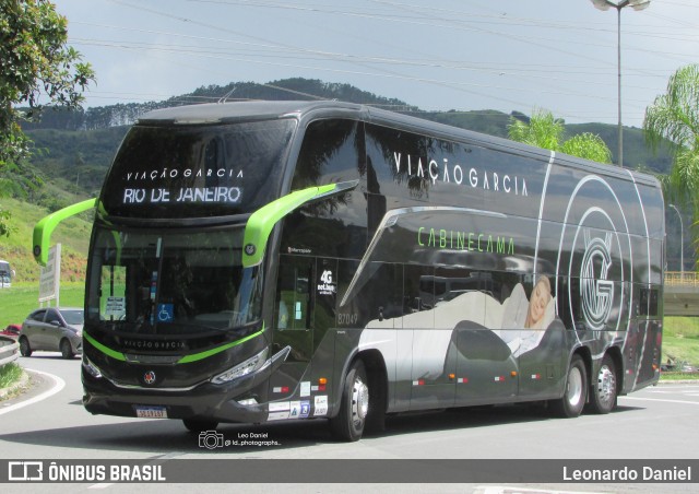 Viação Garcia 87049 na cidade de Aparecida, São Paulo, Brasil, por Leonardo Daniel. Número da foto: #12451735.