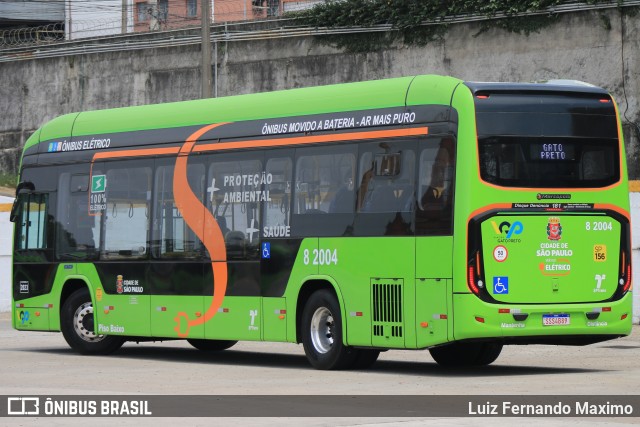Viação Gato Preto 8 2004 na cidade de São Paulo, São Paulo, Brasil, por Luiz Fernando Maximo. Número da foto: #12452488.