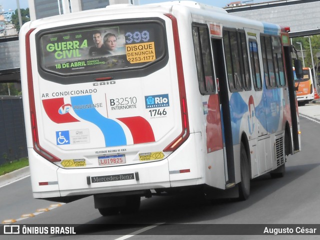 Viação Pavunense B32510 na cidade de Rio de Janeiro, Rio de Janeiro, Brasil, por Augusto César. Número da foto: #12453183.