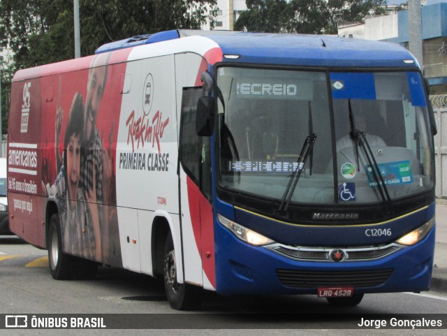 Expresso Recreio C12046 na cidade de Rio de Janeiro, Rio de Janeiro, Brasil, por Jorge Gonçalves. Número da foto: #12451857.