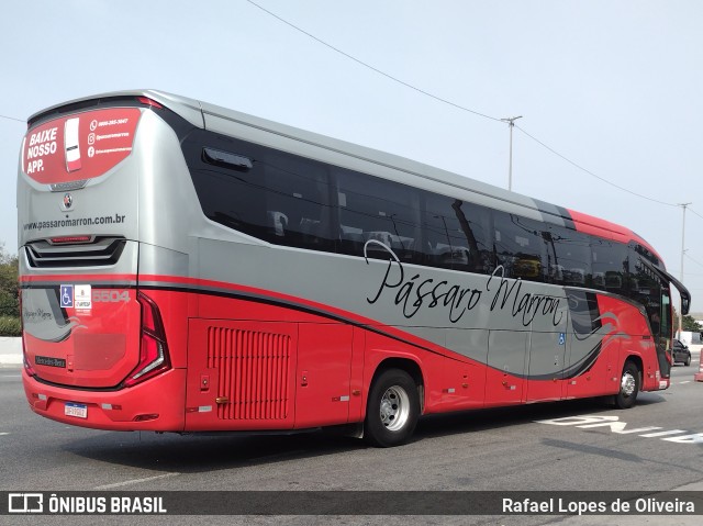 Empresa de Ônibus Pássaro Marron 5504 na cidade de São Paulo, São Paulo, Brasil, por Rafael Lopes de Oliveira. Número da foto: #12453063.