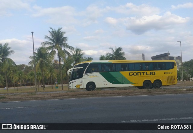 Empresa Gontijo de Transportes 19500 na cidade de Ipatinga, Minas Gerais, Brasil, por Celso ROTA381. Número da foto: #12452682.
