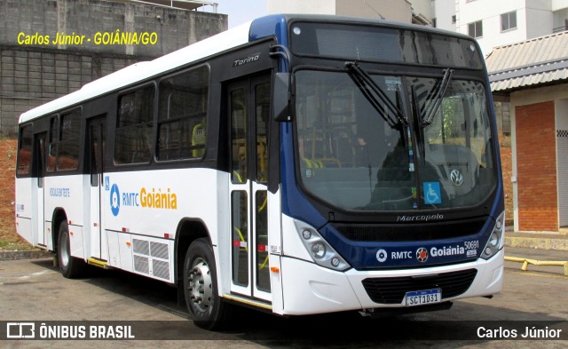 Rápido Araguaia 50691 na cidade de Goiânia, Goiás, Brasil, por Carlos Júnior. Número da foto: #12450706.